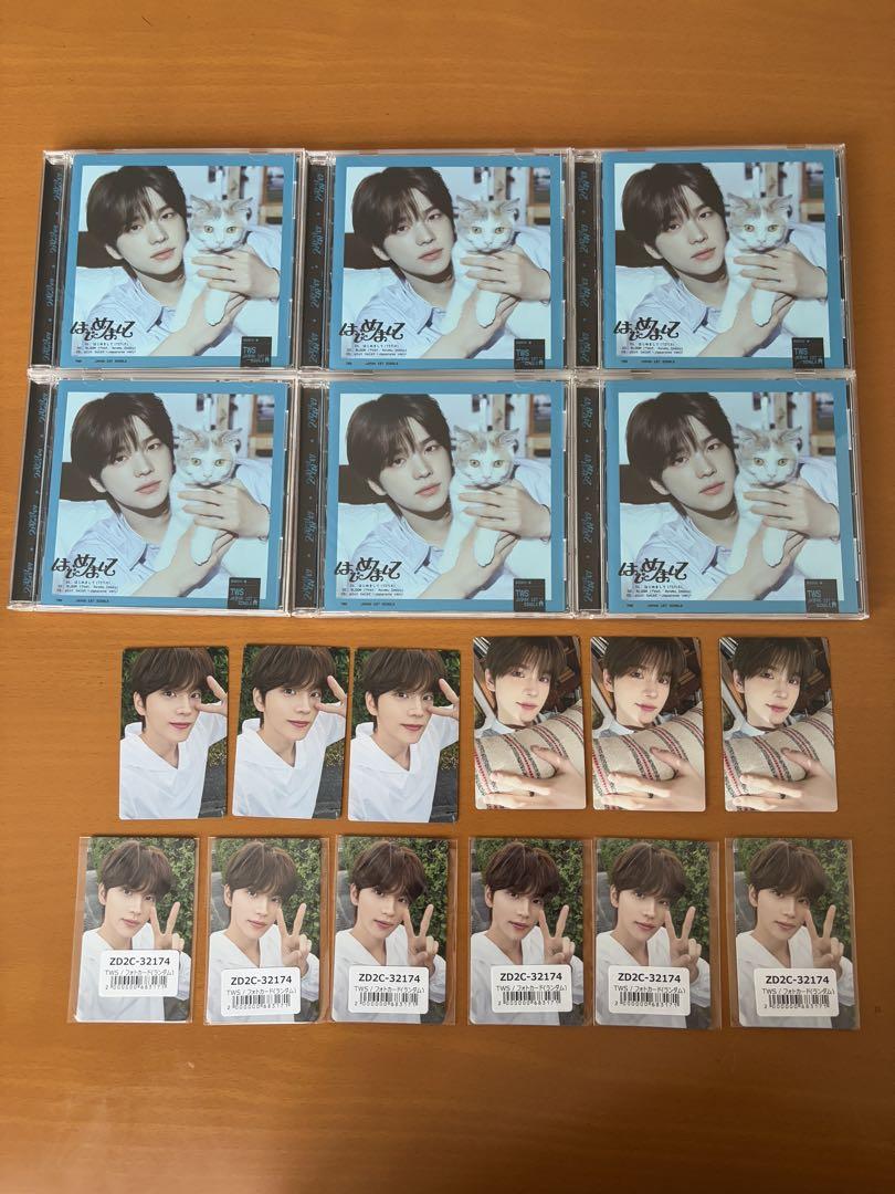 

[USED] TWS Nice to meet you, Shinyu CD Trading Cards, Universal Studios Japan, Set of 6