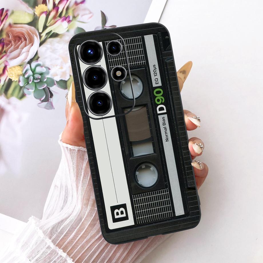 For Itel S26 Ultra Super 26 Ultra 26Ultra Phone Case Soft Black Silicone Cover Butterfly Dragon Cat Floral Painting Bumper Funda