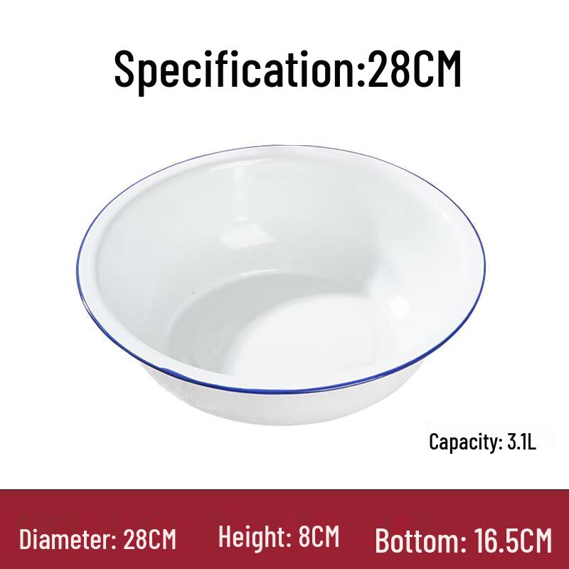 Traditional Enamel Basin