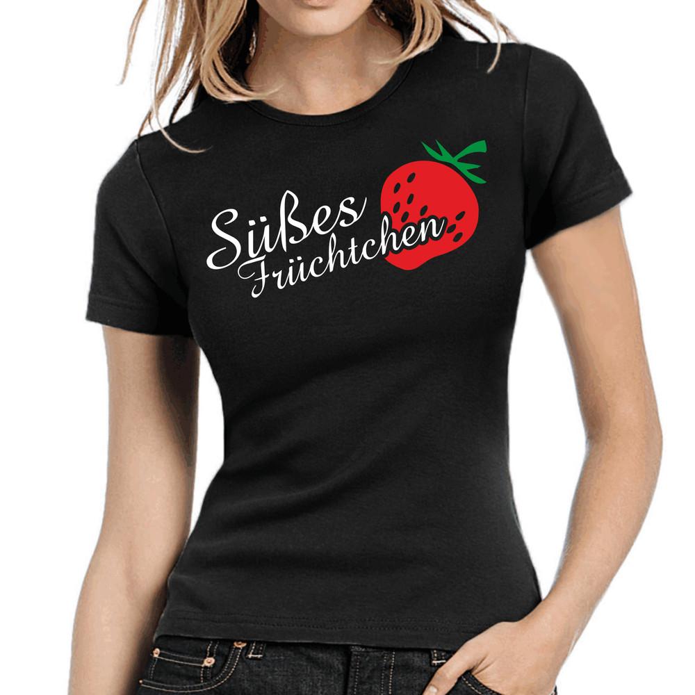 

Sweet Little Strawberry Fun Cute Sayings Comedy Fun Lady Women Girlie T-Shirt 4XL
