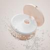 Doughnut Retainer Case with Hook Cleaning Brush Double Layers Portable Invisible Brace Storage Box Mouth Guard Denture Dental Aligner Container Holder