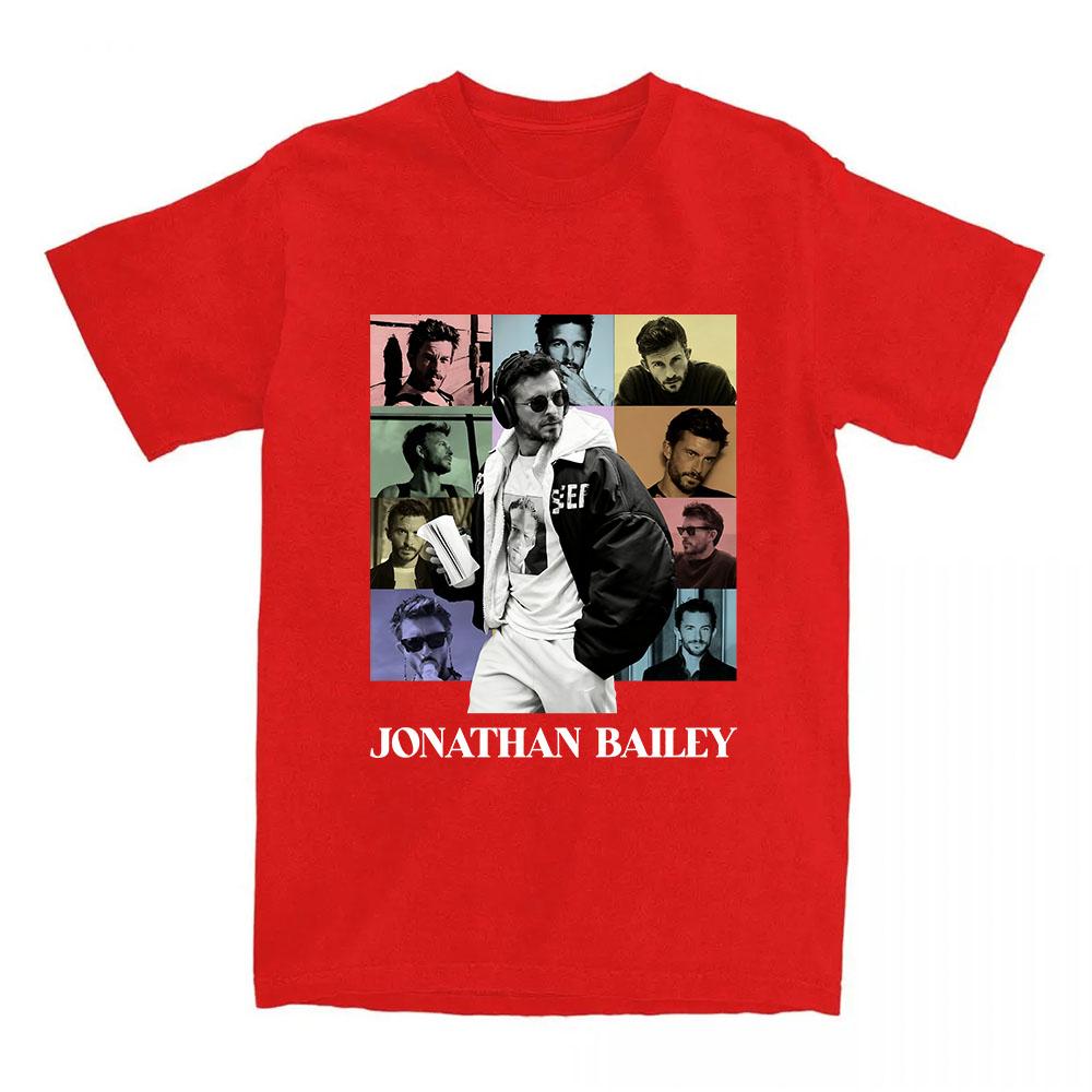 

Wicked for Good Jonathan Bailey Tshirt Loose Short Sleeve Cotton Female Tshirts Oneck Women Unisex Unisex Clothing Print T Shirt 4XL