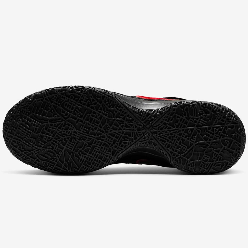 Nike LeBron NXXT Zen AMPD Size EP, Black/University Red/Metallic Gold, FJ1567-001, 26.0cm