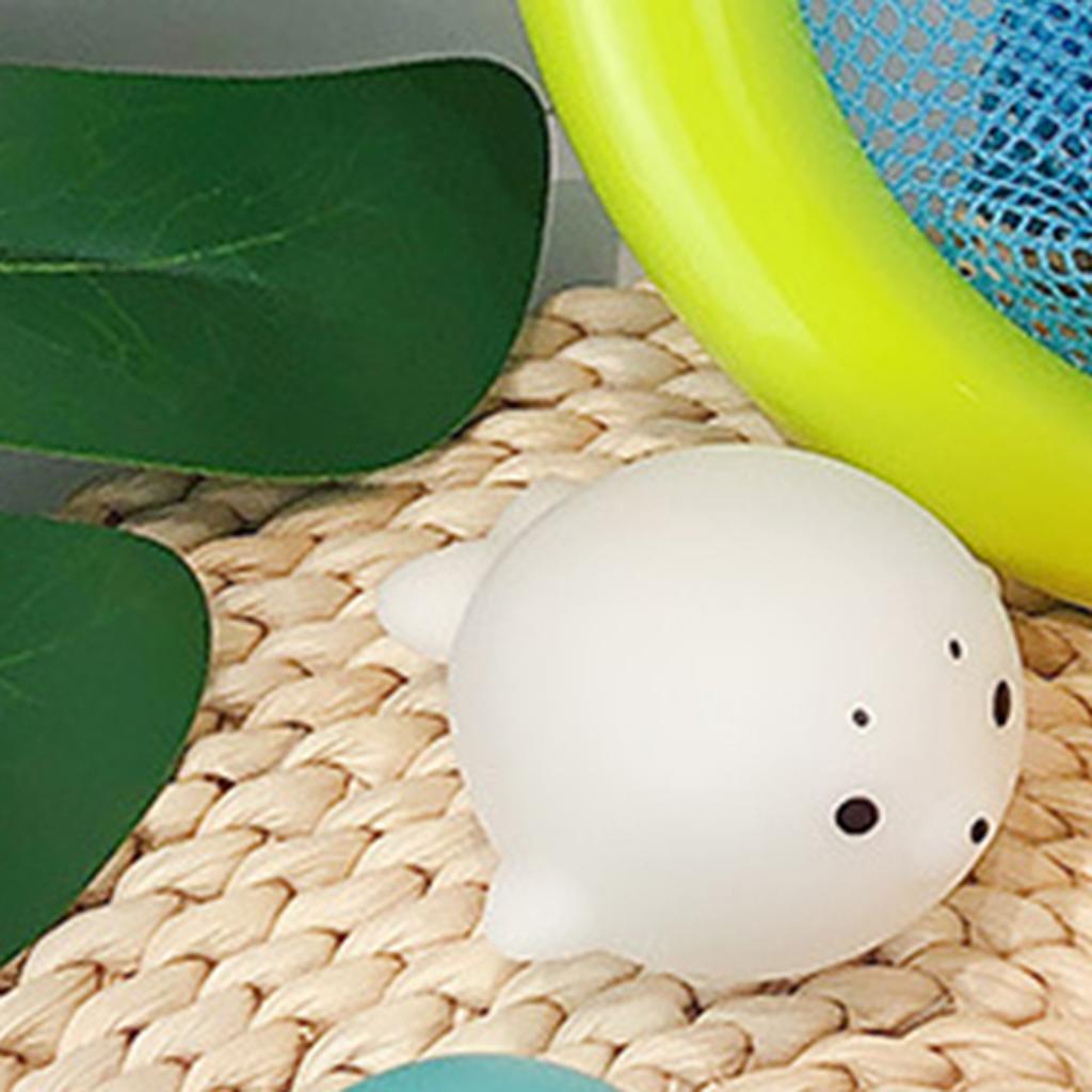 Baby Bath Toys Toddler Bathtub Toy Induction Light Up Bath Animal Toys Water Flashing Toys