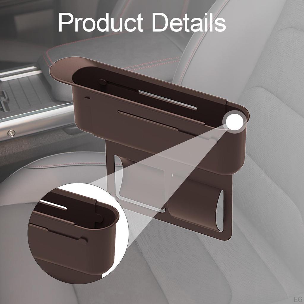 Car Seat Filler Storage Organizer for Keys And Cards