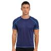 Athletic Men's Performance Short Sleeve T-Shirt Male's Breathable Ice-silk Quick-drying Running Sports Top