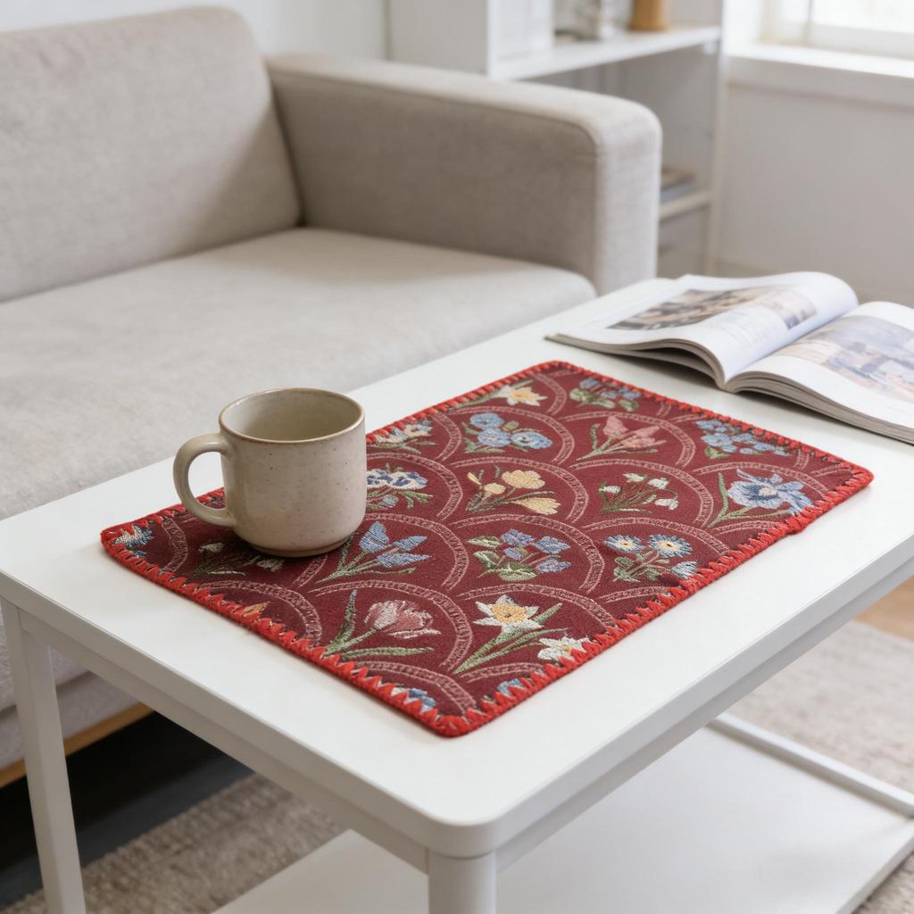 30x45cm Cotton Linen Placemats Placemats Dining Table Reusable Linen Placemats Woven Cloth Place Mats Cotton Table Mats