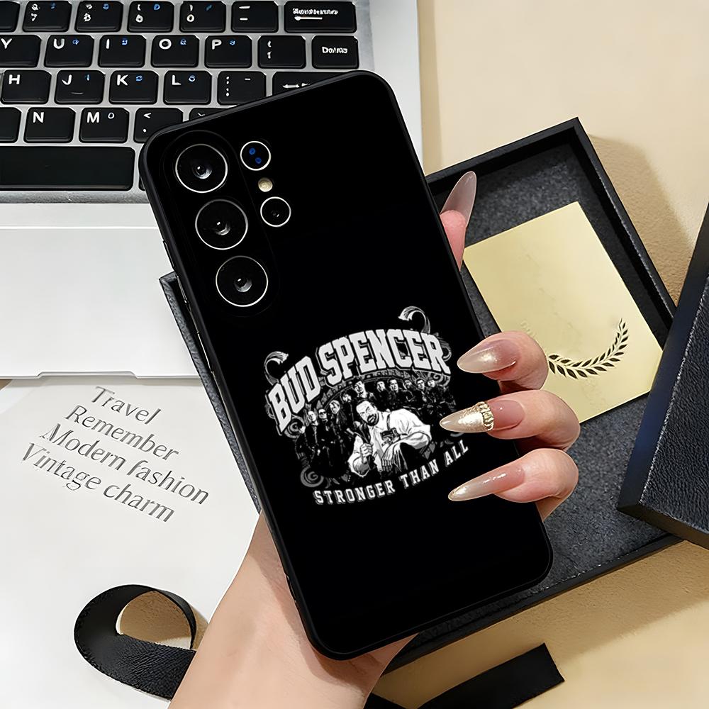 

Bud S-Spencer And Terence Phone Case For Samsung S26 S25 S24 FE S23 S22 S21 Plus S20 Ultra Note20Ultra Black Soft Shell Galaxy S22 Plus5G