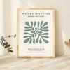 Sage Green Green Floral Wall Art Prints Set Modern Set 6 Abstract Posters Gallery Canvas Painting Pictures Living Room Decor