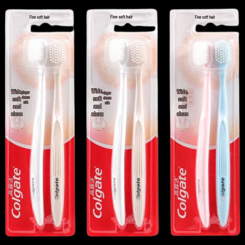 Colgate Gentle Clean Soft Bristle Toothbrush - 3 Twin Packs