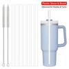 1Sets Drinking Cup Straw Straight Replacement Straw Durable Plastic Straws