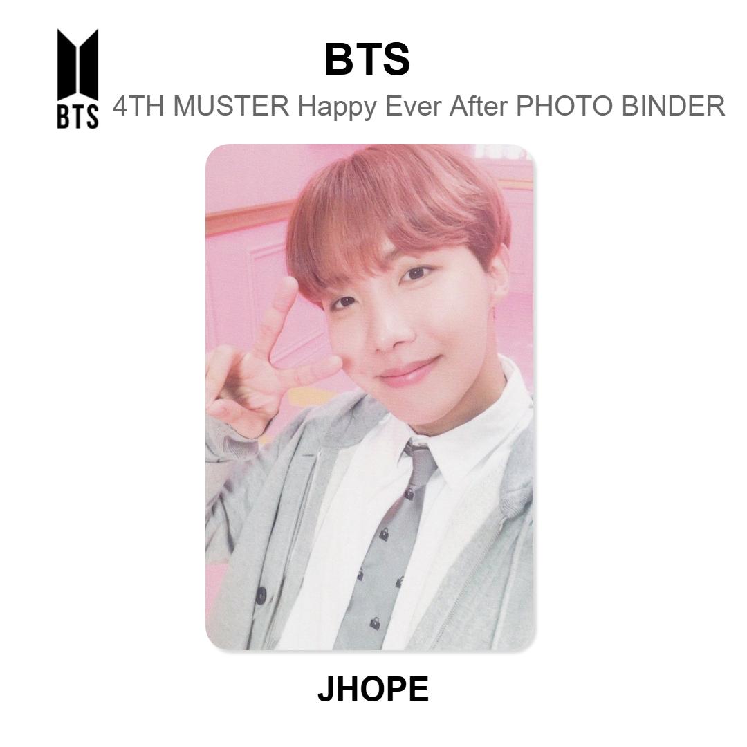 BTS BTS 4TH MUSTER Happy Ever After PHOTO BINDER Official Photocard J-Hope