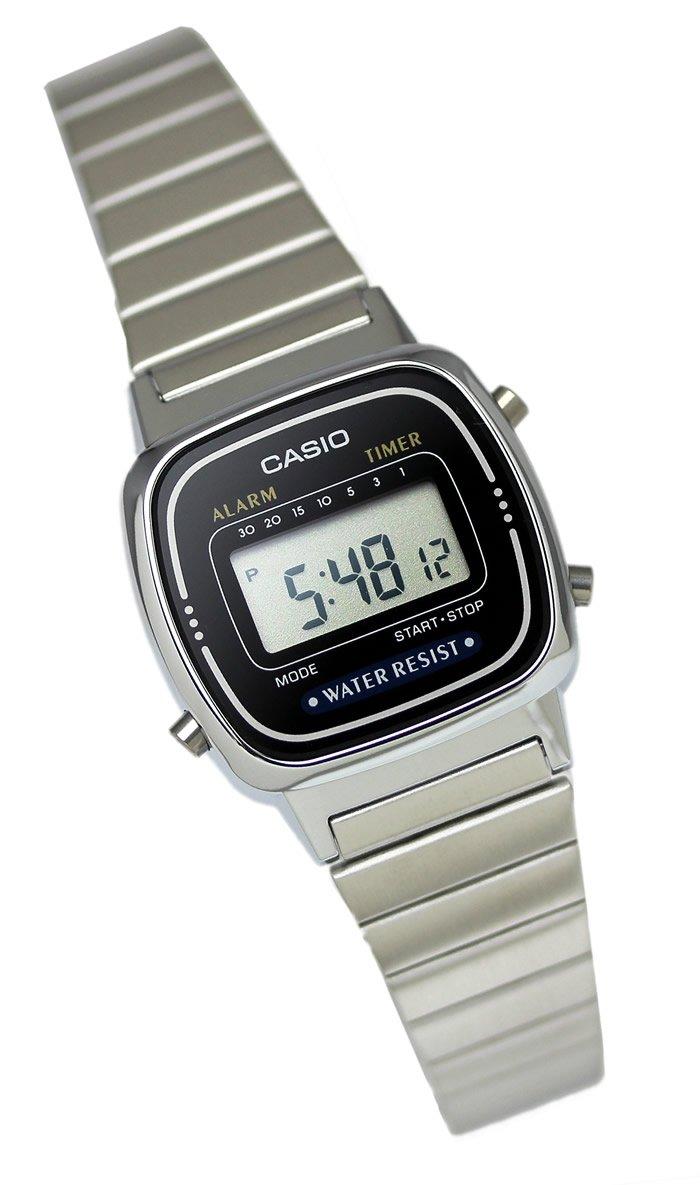 

CASIO Standard Digital Watch Silver Black [Casio] Women s LA670WA-1D [Used]