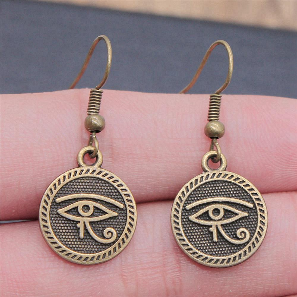 Trendy and Elegant Evil Eye Hand Talisman Amulet Drop Earrings Lucky Graduation Gift for Date Nights