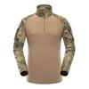 Mens Long Sleeve Tactical Shirt G2 Camo Outdoor Hiking Training Breathable Wear-resistant