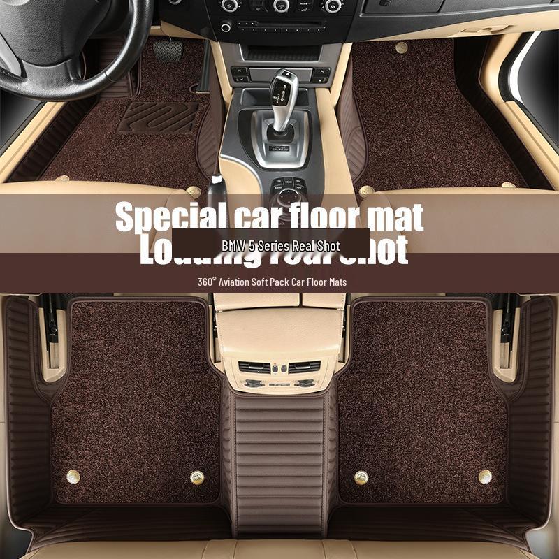 Mercedes-Benz E-Class (16-22 facelift) E300L E350EL E200L E260L Full Coverage Floor Mats