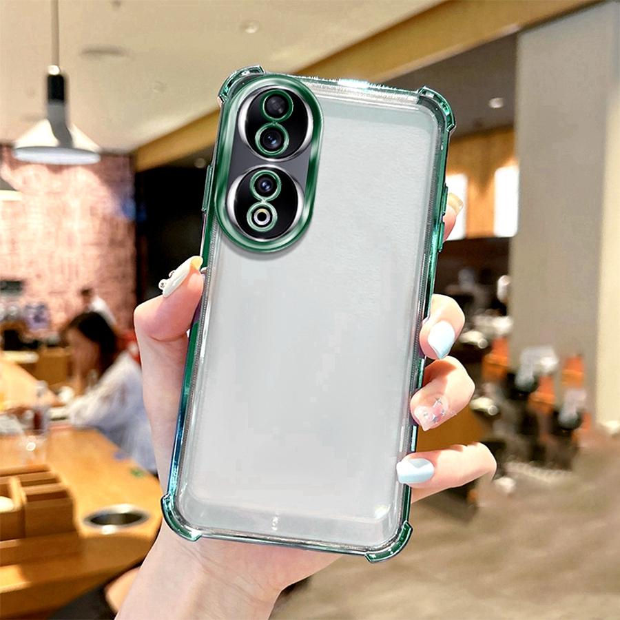 Shookproof Lens Case For Honor 70 90 200 Pro 400 Lite X7b X7 X9a X9b X7c X5b X6b X6a X8c X7a X8b X8a X9c Plating Silicone Cover