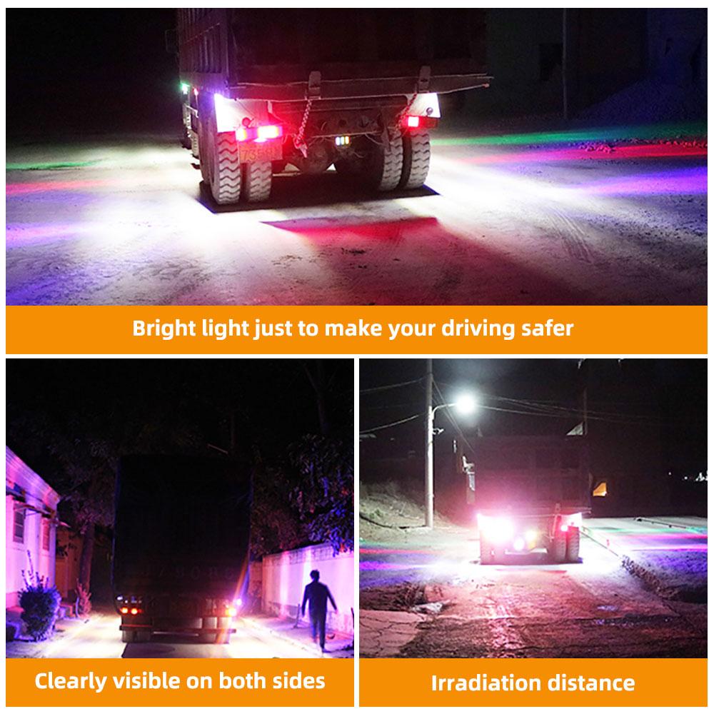 Strobe LED Warning Light 12/24V Signal Light LED Indicator Lamp for Car Truck Trailer Beacon Lamp LED Side Light Led Tail Light