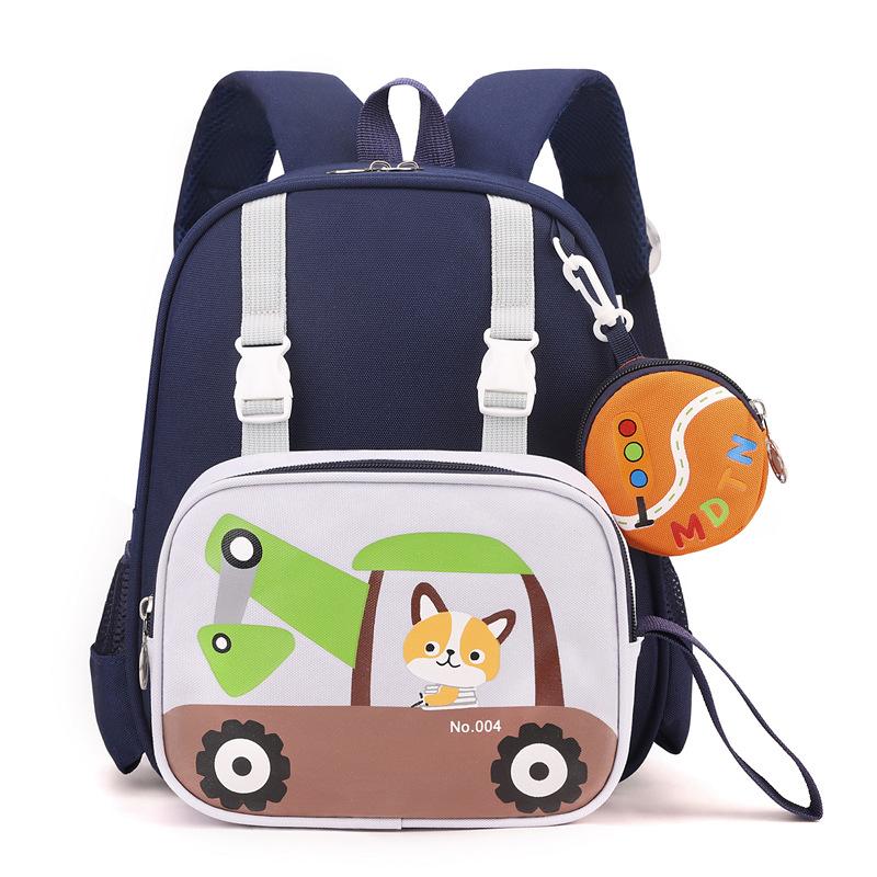 New Cartoon Cute Baby Schoolbag, Girl Children's Backpack, Lightweight Kindergarten Student Schoolbag