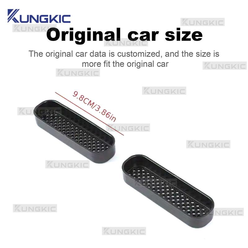 For Ford Ranger T9 2024 2025 Car Under Seat Floor AC Air Conditioner Vent Outlet Protection Cover Interior Accessories