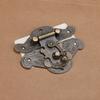 Antique Brass Hasp Wooden Case Clasp Buckle Vintage Decorative Jewelry Box Hasp Latch Lock Gift Box Suitcase Furniture Hardware