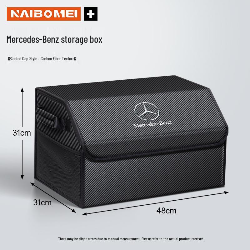 Armazenamento e Acessórios Compatíveis para Porta-Malas de Modelos Mercedes-Benz Classe E, C, A, S, GLA, GLB e GLC