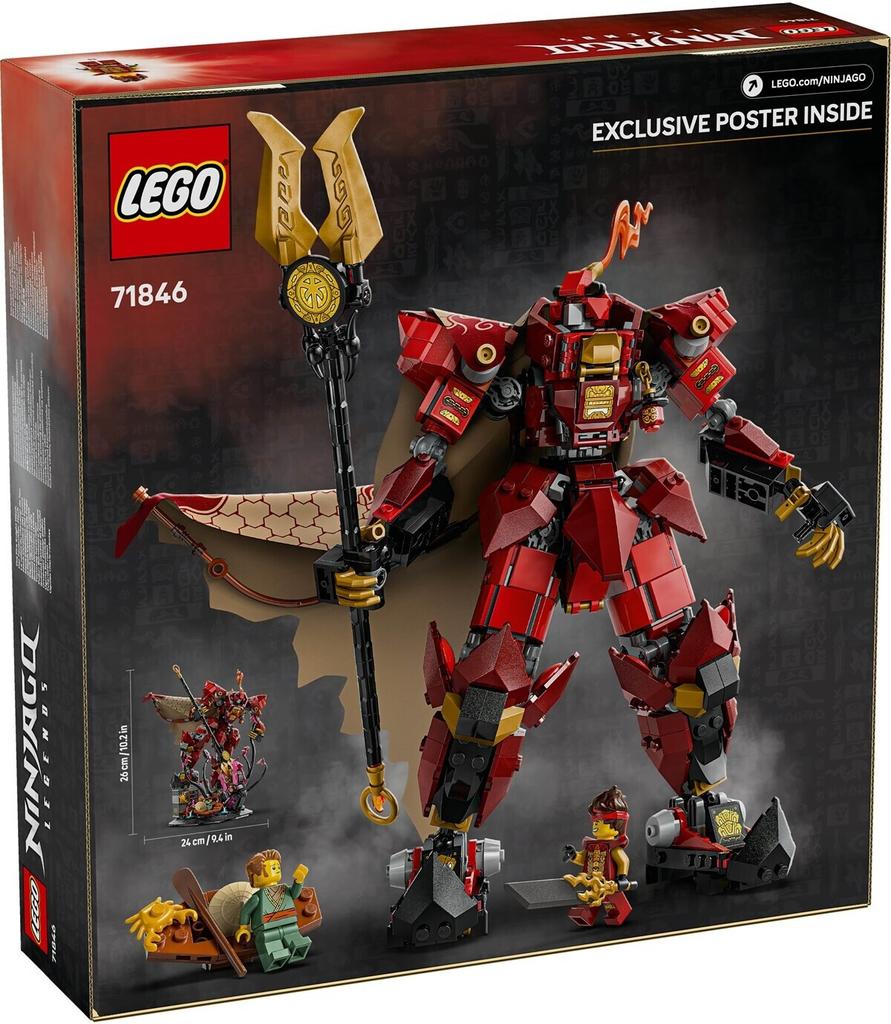 LEGO конструктор Ninjago – Мех огненного рыцаря (71846)