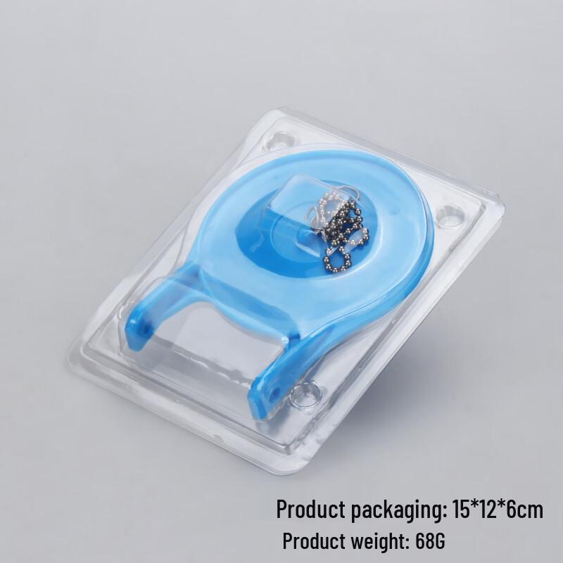 Toilet Cistern 3-inch Blue Flush Valve Flap