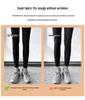 No Embarrassment Women's Fleece-Lined Slimming Yoga Pants - Plus Size, Autumn/Winter Thickened Leggings