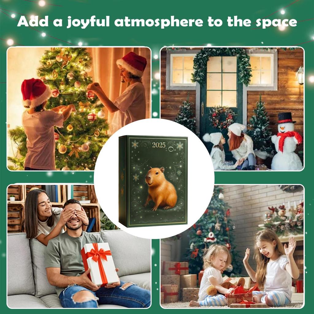 24 Days 2D Acrylic Christmas Advent Decoration Holiday Countdown Calendar Navidad Hanging Ornament For Home Christmas Tree Car