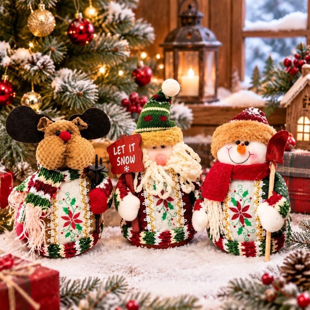 Santa Claus Christmas Tree Decor Elk Xmas Tree Drop Ornaments Christmas Tree Pendant Xmas Decor