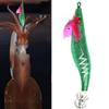 Luminous Wood Shrimp Lures Glow In Dark Squid Jig Hook Bait Simulation Jigging Hard Bait for Octopus Cuttlefish Fishing Tackle
