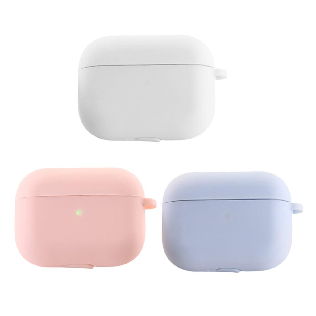 Silicone Case Protective Case Silicone Shockproof Compatible with Apple AirPods 3 Headphone Earphone Case Pouch Wireless