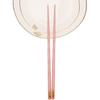 10 Pairs Reble Chopsticks, 9.5-Inch Dishwasher Safe, Heat-Resistant, Non-Slip, Colorful Chinese Style Chopsticks with Unique Pattern Designs (Wavy)