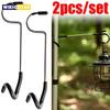 Camping Edelstahl Lampenhalter Haken Tragbar Zeltstange Licht Aufhänger Jagd Angeln Laternenaufhänger Outdoor Camping Werkzeuge