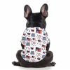 Hundeshirt, Atmungsaktives Hundet-Shirt, Leichte Haustierkleidung Haustierhemd