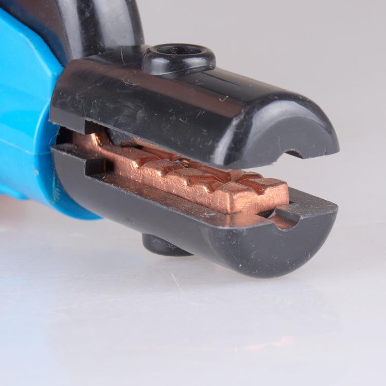 Dutch-Style Welding Pliers with All-Iron and All-Copper Electrode Holder, Suited for 200A-800A
