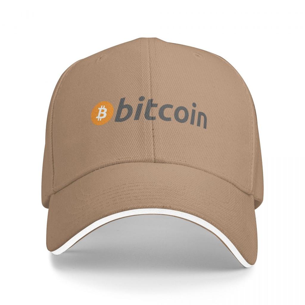 Unisex Baseball Hats Bitcoin Icon Cryptocurrency Art Outdoor Streetwear Summer Sports Baseball Caps Hip Hop Cap Casquette Hats