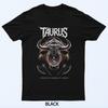 Taurus Siła Wykuta w Chaosie Zodiakalny Byk Topory Ziemia Wściekłość T-Shirt