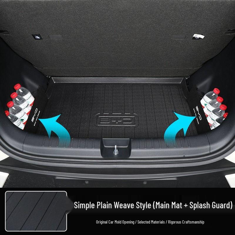 BYD Seagull TPE Kofferraummatte - Stilvolle Auto-Innenraum-Heckklappen-Dekoration