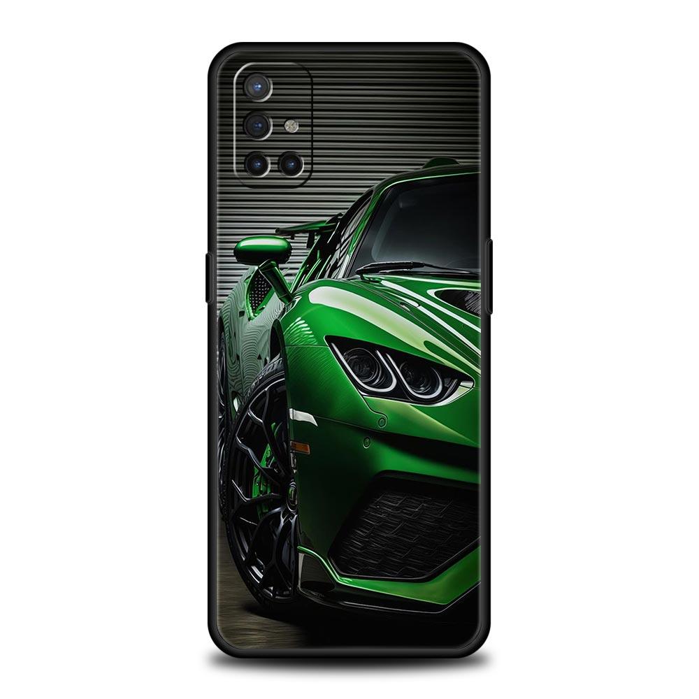 Super Car Sport Phone Case For OnePlus 12 11 10 9 8 7 7T Pro 12R 10R 9RT 9R 8T Nord N100 N200 N10 2T CE 2 5G Soft Black Cover