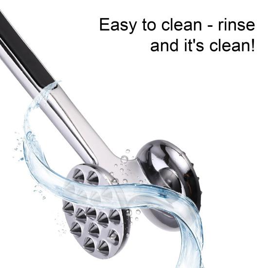 Double-Sided Meat Tenderizer Heavy Duty Meat Hammer for Tenderizing Beef Veal Pork Chicken Multi-functional Kitchen Tools