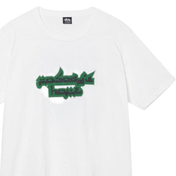 Stussy Three-Way Collaboration Letter Print Short Sleeve American Vintage T-Shirt Unisex T-Shirts 3903759