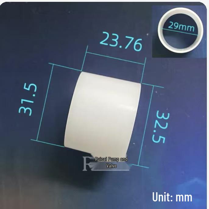 QBY Pneumatic Diaphragm Pump Parts: Piston, Plastic Slider, Silencer, O-Ring, Seal Ring