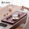 Nanshan Mr. Ceramic Kung Fu Tea Set with Gaiwan and Tea Tray