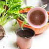 40 Pieces Upgraded Cone Flower Pot Hole Mesh Pad DIY Planter Bottom Grid Mat Mesh Hole Screens for Keeping Soil from Flowing- Breathable