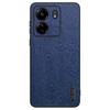 For Xiaomi Redmi 13C 4G/Poco C65 4G Wood Texture PU Leather Coated PC+TPU Cell Phone Case