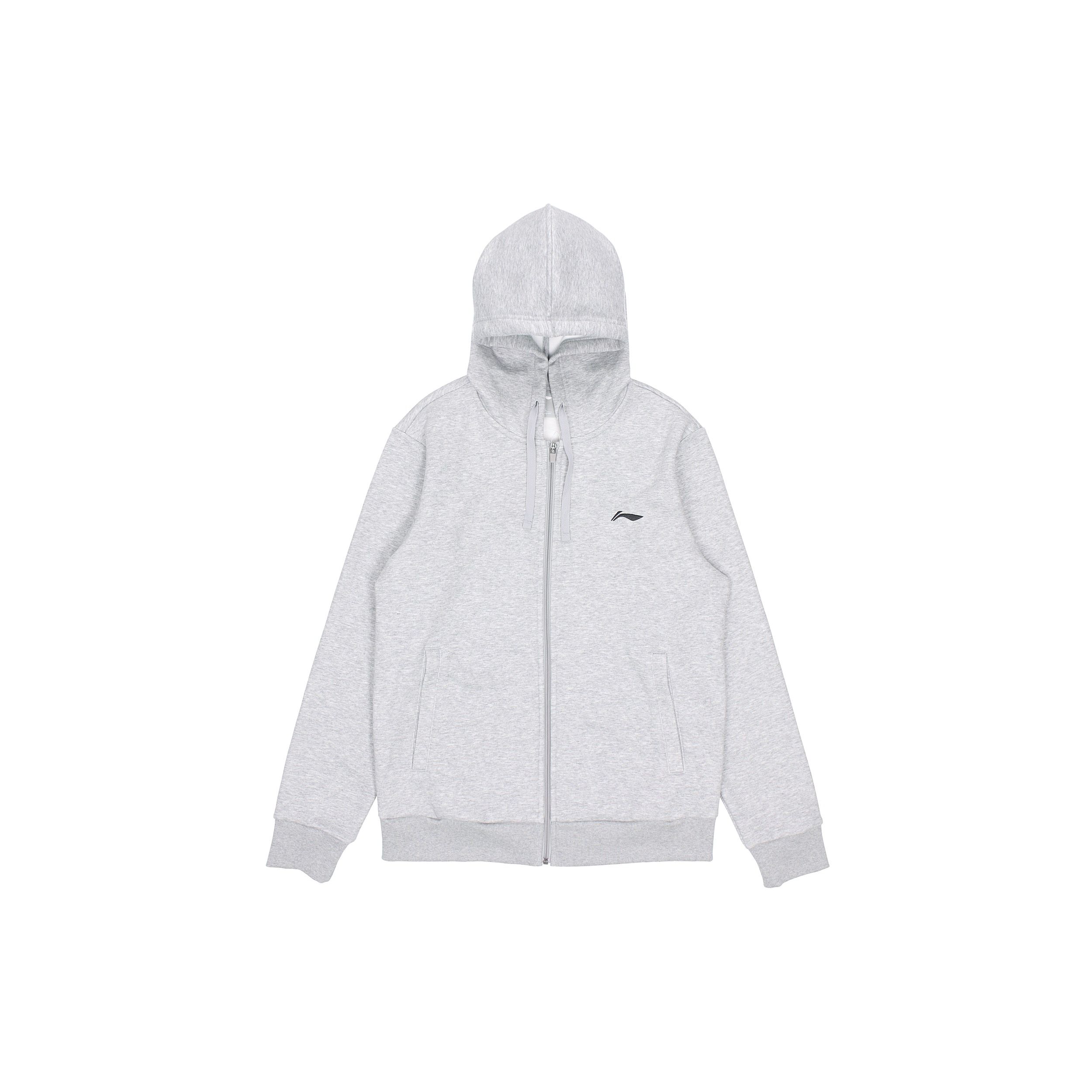 

Li Ning Однотонная теплая флисовая куртка с капюшоном для мужчин Куртки Светло-серый AWDRH23-3 XXXL