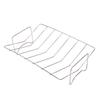 Turkey Roasting Rack V Shaped Rack for Grilling Stainless Steel BBQ Rib Rack for Smoking Grill Accessory
