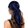 90*90cm Silk Scarf Scarftop Headwraps For Woman Fashion Four Seasons Hair Accessories Hijab Foulard Bandana Femme Headscarf